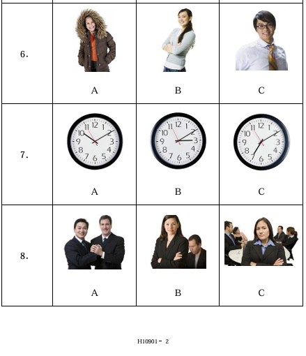 H10901 Listening 6-10